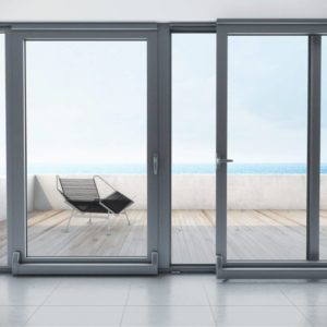 Портальная алюминиевая дверь GFTD559 Портальная алюминиевая дверь GFTD559